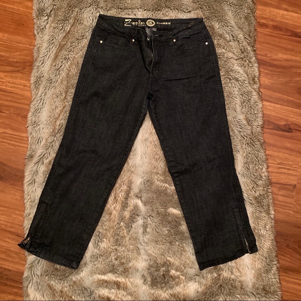 Zenim Black Denim Jeans - Picture 2 of 4